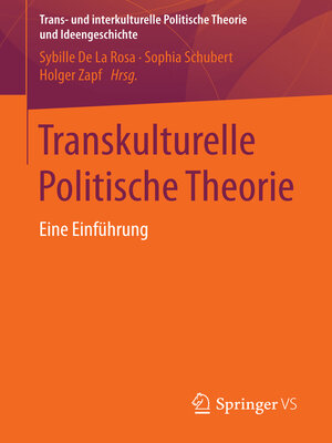 cover image of Transkulturelle Politische Theorie
